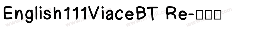 English111ViaceBT Re字体转换